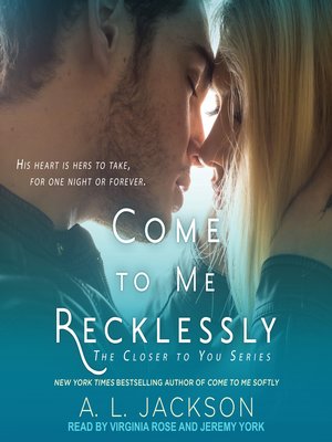 cover image of Come to Me Recklessly